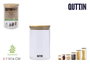 Quttin Tarro Borosilicato Bamboo 11x16cm 1100ml