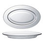 Duralex Fuente Oval Transparente 26 cm Lys (36 Unidades)