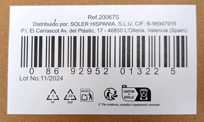 Lav Set 6 Vasos de Refresco Aras 365cc (8 Cajas)