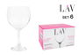 Lav Set 6 Copas Combinados 645 cc ø9.5x20 cm (4 Cajas)