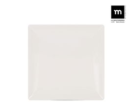 La Mediterranea Plato Postre Ivory Brillo 18 cm (12 Unidades)