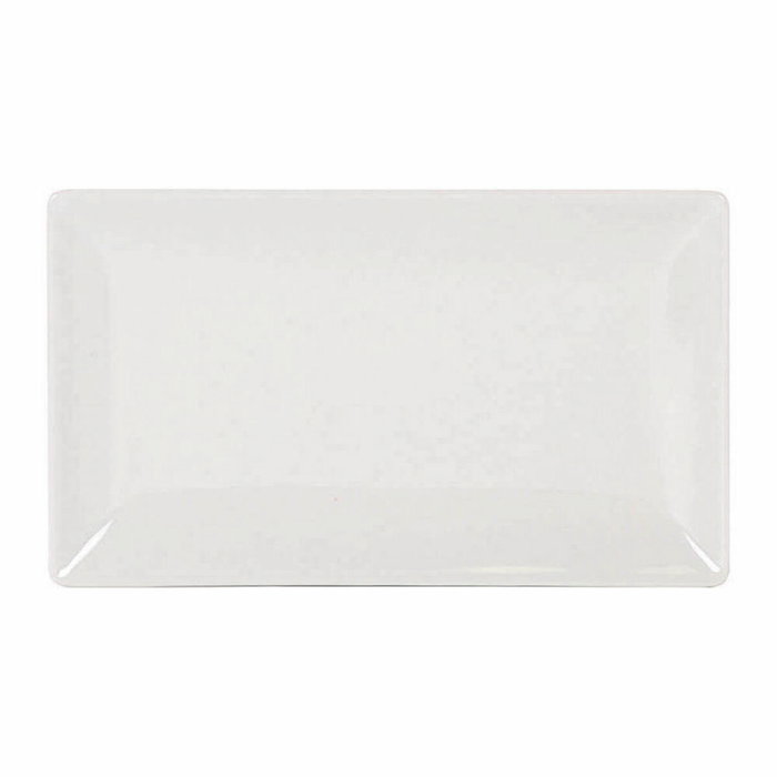 La Mediterranea Fuente Rectangular Ivory Brillo 25x15cm (Pack de 18) extra_attributes.coleccion: IVORY