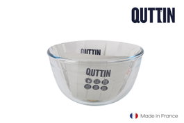 Quttin Bol Mezclador de Vidrio Ø 14 cm - 820 cc (12 Unidades)