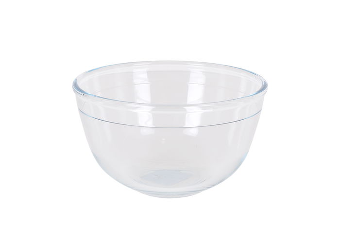 Quttin Bol Mezclador de Vidrio 17 cm - 1.1 L (12 Unidades)