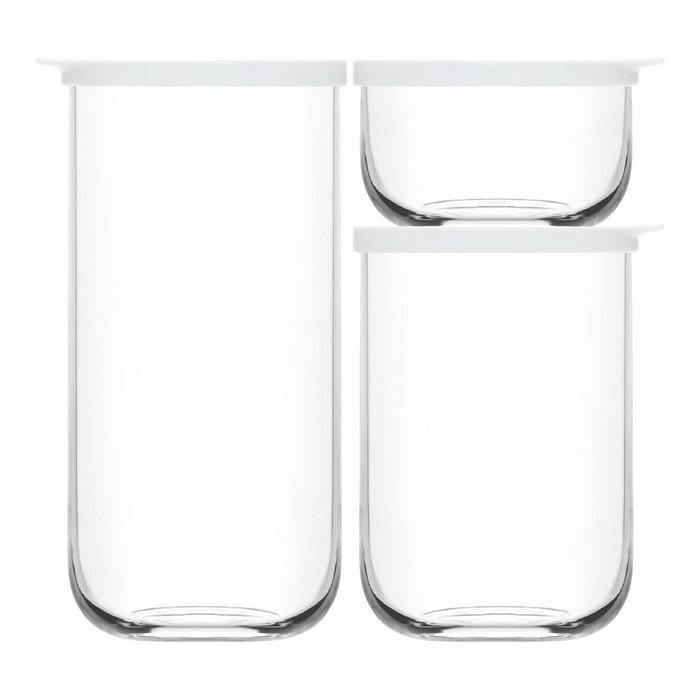LAV Set de 3 Botes con Tapa Colección Duo (380cc, 1L y 1.4L) inevitablemente versátil