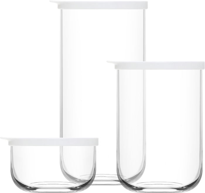 Lav Set 3 Botes con Tapa 380 cc, 1 L y 1.4 L (6 Cajas)