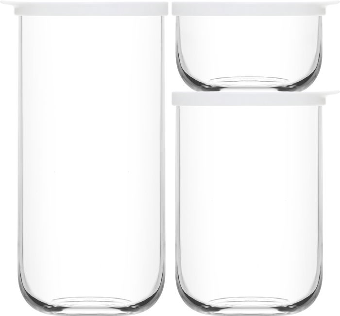 Lav Set 3 Botes con Tapa 380 cc, 1 L y 1.4 L (6 Cajas)