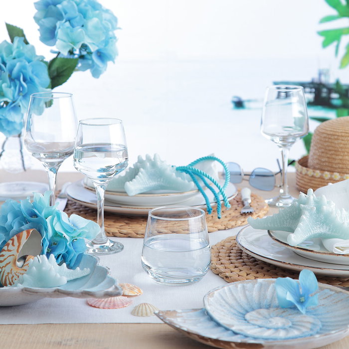 Lav Set 6 Copas Vino 295 cc 6 x 7.5 x 19 cm (4 Cajas)