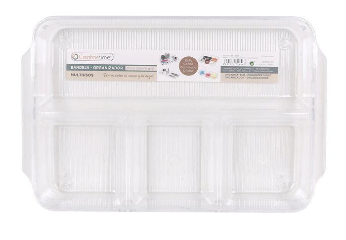 Confortime Bandeja Organizador 37.5 x 23.5 x 5.8 cm (12 Unidades)
