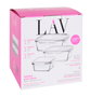 LAV Set de 3 Fiambreras Herméticas Tapa Fresco, 375 ml + 7 - 11.5x5.3 cm, 4.2x6 cm, 17x6 cm - 14.56 kg (8 Cajas)