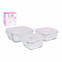 LAV Set de 3 Fiambreras Herméticas Fresco