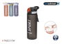 Bewinner Botella de Deporte para Agua 600 ml con Dimensiones 6.8 cm Ancho x 22.5 cm Alto x 10.5 cm Largo (12 Unidades)