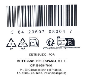 Quttin Cuchillo Sierra Multiusos # (F) Prb -144- (21 x 2 x 2 cm) 11C (48 Unidades)