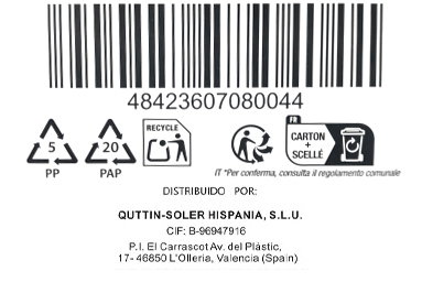 Quttin Cuchillo Sierra Multiusos # (F) Prb -144- (21 x 2 x 2 cm) 11C (48 Unidades)