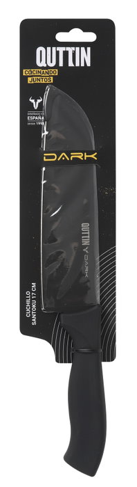 Quttin Santoku Cocina 17 cm Dark (28 Unidades)