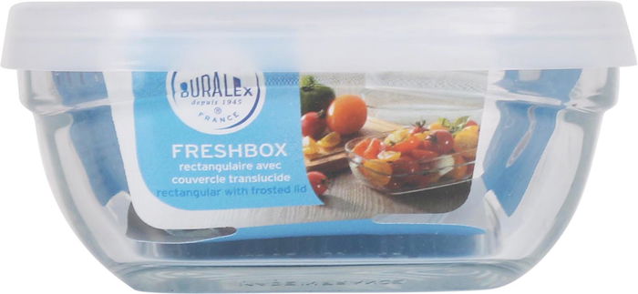 Duralex Fiambrera Transparente Freshbox 15 cm x 10 cm x 4 cm (12 Unidades)