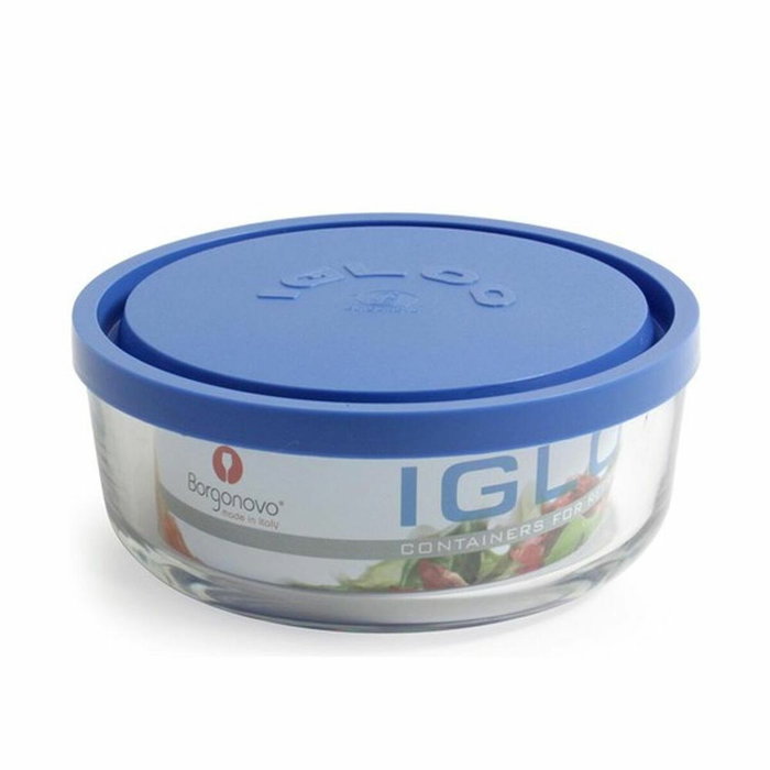 Borgonovo Fiambrera Igloo Roja con Tapa Azul ø18.5cm