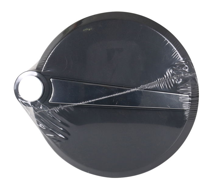 Confortime Cubo de Basura de Metal con Pedal, 30 Litros - 30 x 37 x 65 cm