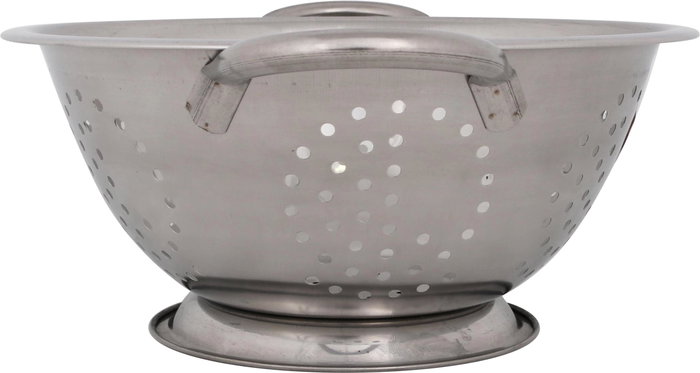 Quttin Colador Acero con Asas Ø24 cm (12 Unidades)