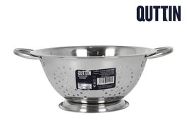 Quttin Colador Acero con Asas Ø24 cm (12 Unidades)