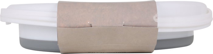 Confortime Cubo Plegable de Plástico 5 Litros con Medidas 26x28x6 cm (6 Unidades)