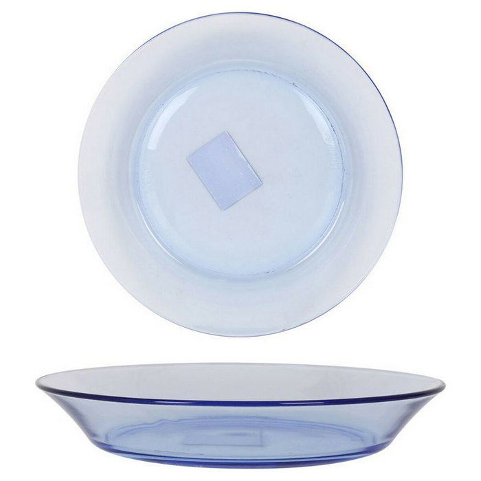 Duralex Plato Hondo Lys Marine ø19.5cm (Pack de 24) inevitablemente resistente de 19,5 cm