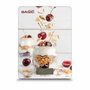 Basic Home Báscula de Cocina Digital Cuadrada, 5 kg (8 Unidades)