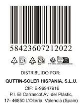 Quttin Macheta Cocina 17.5 cm Sybarite (6 Unidades)