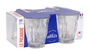 Duralex Set 4 Vasos Transparente Picardie 310 cc (12 Cajas)