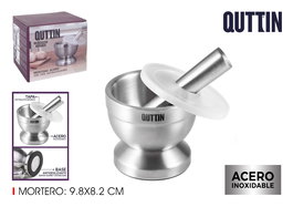 Quttin Mortero Acero 9.8 cm x 8.2 cm (6 Unidades)