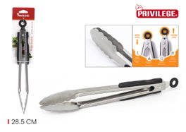 Privilege Pinzas Cocina Acero Inoxidable 28.5 cm (24 Unidades)