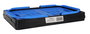 Inde Caja Plegable con Asas 16L Azul/Negro (10 Unidades)
