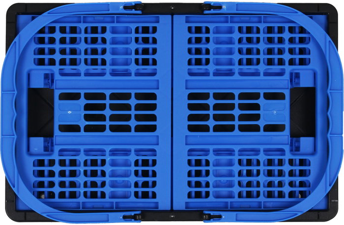 Inde Caja Plegable con Asas 16L Azul/Negro (10 Unidades)