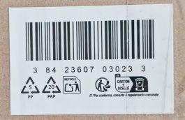 Quttin Cuchillo Jamonero Natura 22.5 cm Hoja 23cm (32 Unidades)