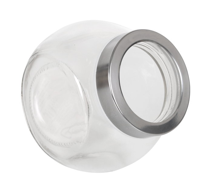 Anna Tarro de Vidrio con Tapa 2 Posiciones, 450 ml, Dimensiones 7,9 x 10,5 x 10,4 cm, Peso 6.27 kg (24 Unidades)