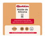 Quttin Molde de Silicona Rígido para Hornear, 24,3 cm x 24,3 cm, 30,5 cm de largo, 2,9 cm de alto (8 Unidades)