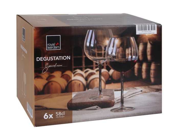 Royal Leerdam Set 6 Copas Balon Degustation 58 cl