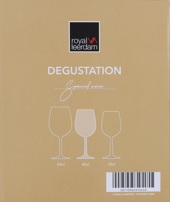 Royal Leerdam Set 6 Copas Vino 45 cl Degustation