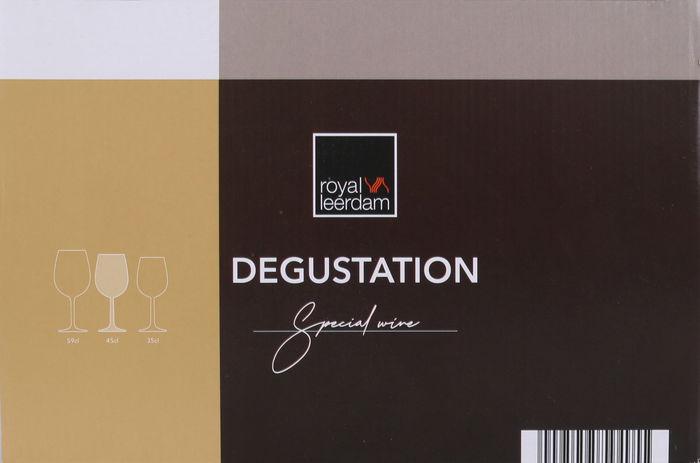 Royal Leerdam Set 6 Copas Vino 45 cl Degustation