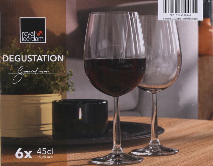 Royal Leerdam Set 6 Copas Vino 45 cl Degustation