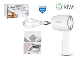 Kiwi Batidora de Mano Recargable, Dimensiones 10 cm de Largo x 19 cm de Ancho x 10 cm de Alto, Peso 14.28 kg