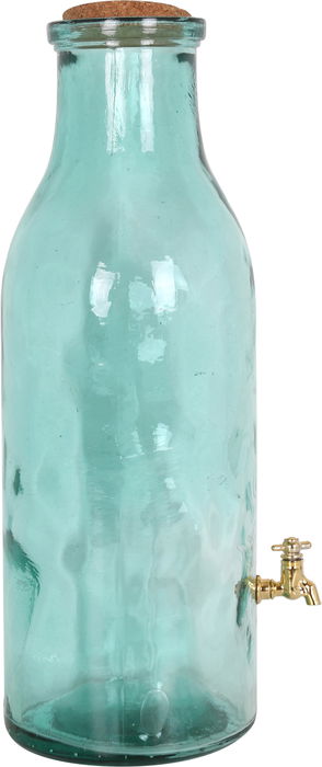 La Mediterranea Botella de Vidrio 5L con Grifo "Olivar"