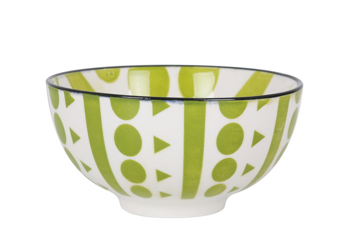 La Mediterranea Bol Aperitivo Japonés 11x6 cm Surtido 6 Decoraciones (36 Unidades)