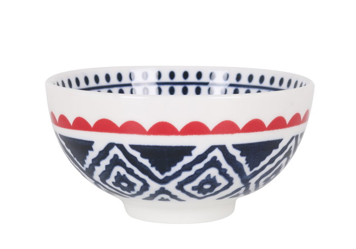 La Mediterranea Bol Aperitivo Japonés 11x6 cm Surtido 6 Decoraciones (36 Unidades)