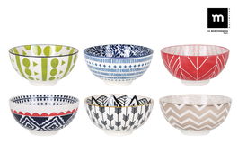 La Mediterranea Bol Aperitivo Japo 15.5 x 7.7 cm S. 6 D"Han (18 Unidades)