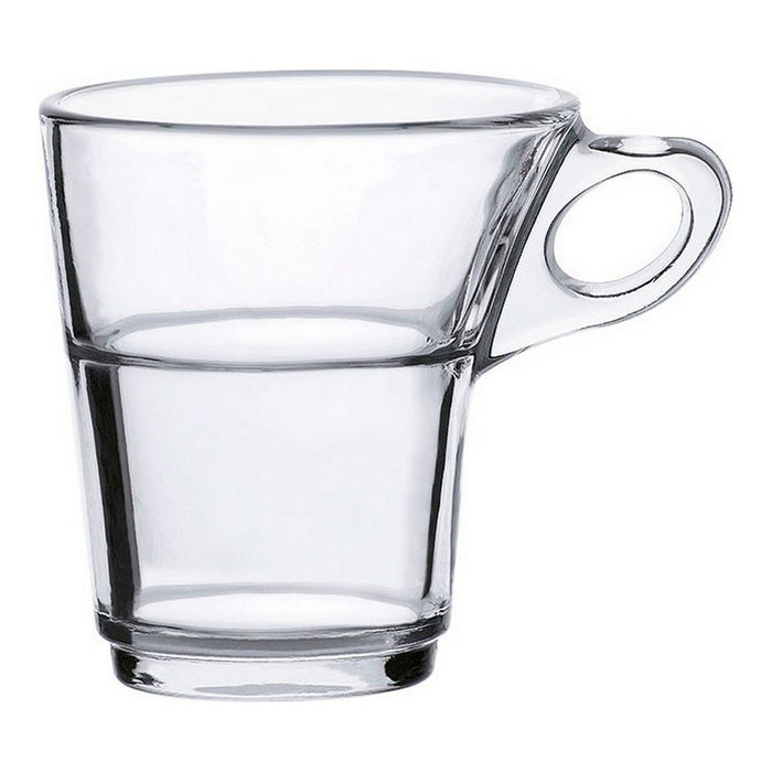 Duralex Set de 6 Tazas de Café Apilables Caprice