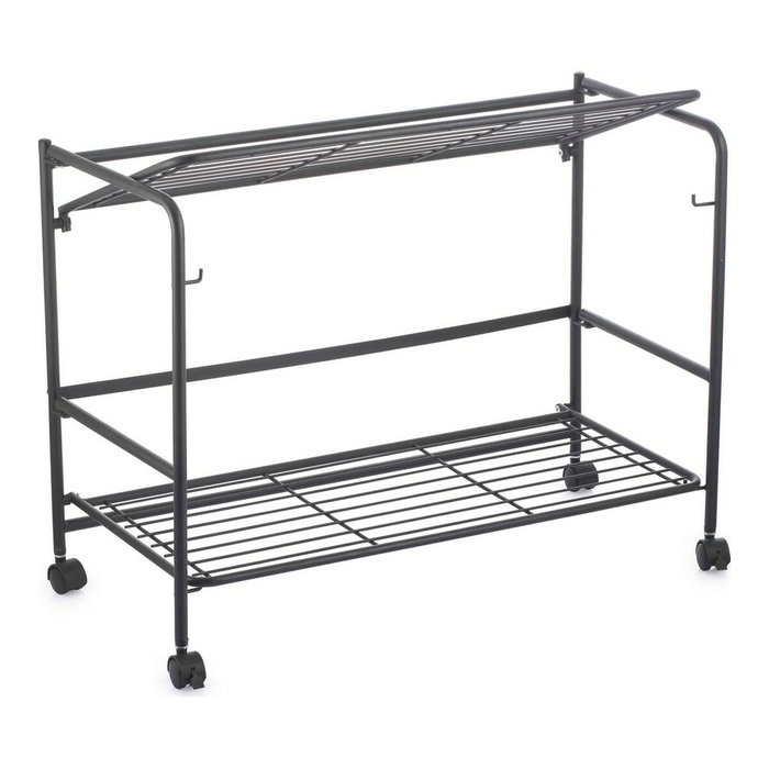 Confortime Estantería Plegable de 2 Niveles 67 x 30 x 44.8 cm Confortime Estantería Plegable de 2 Niveles 67 x 30 x 44.8 cm