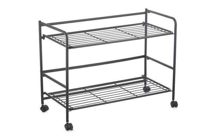 Confortime Estantería Plegable 2 Niveles 67 x 30 x 44.8 cm