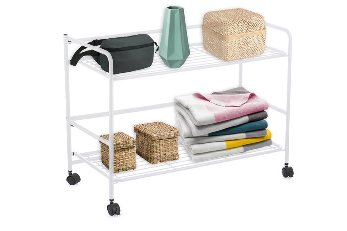 Confortime Estanteria Plegable 2 Niveles 67 x 30 x 44.8 cm