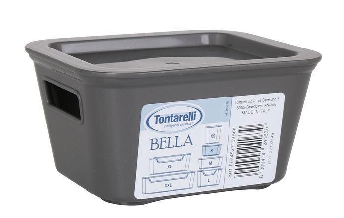 Tontarelli Caja Mini Bella 14 cm x 11 cm x 7 cm con Tapa (12 Unidades)